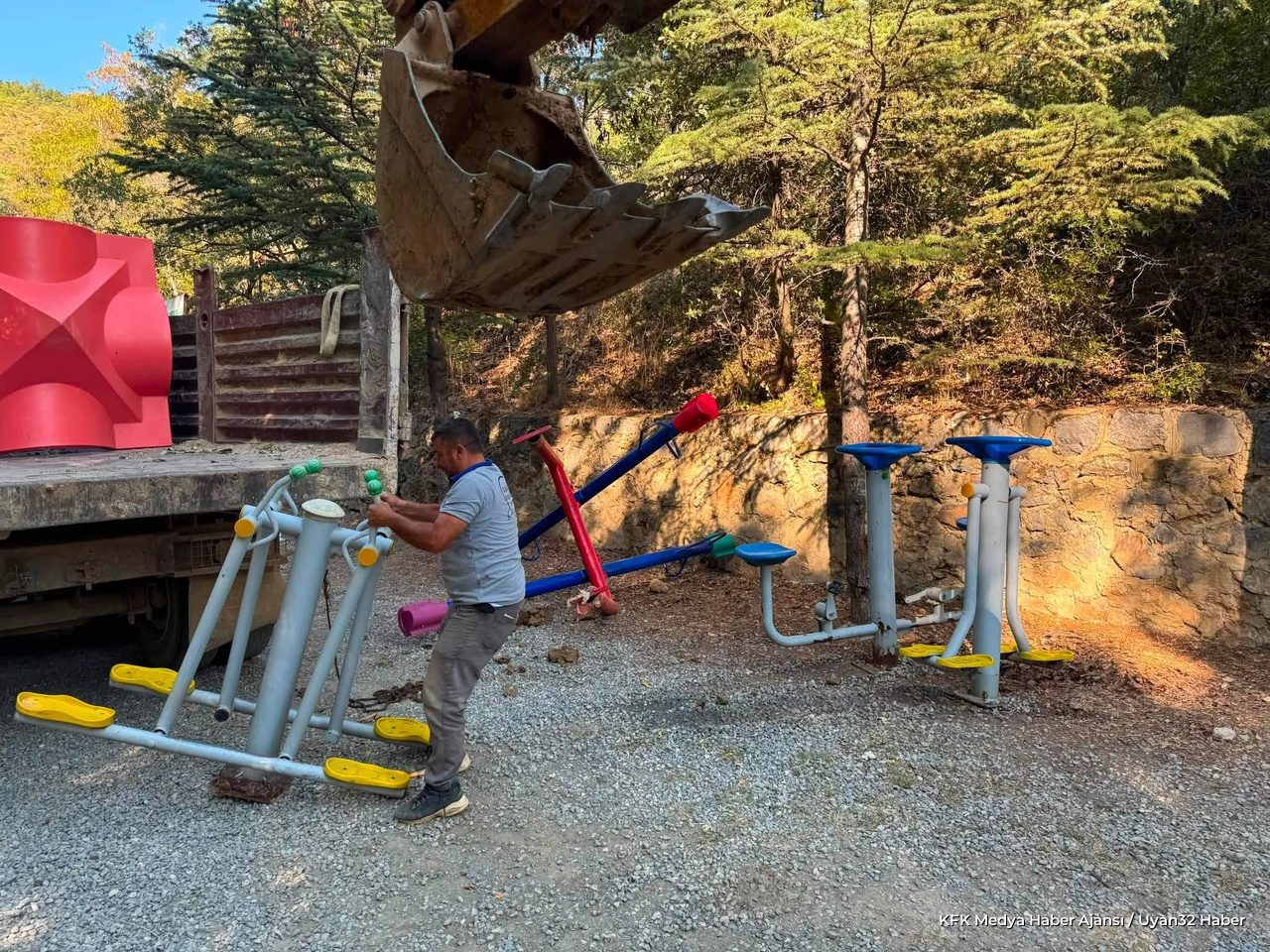 Bağkonak'ta Yeni Park ve Spor Alanı
