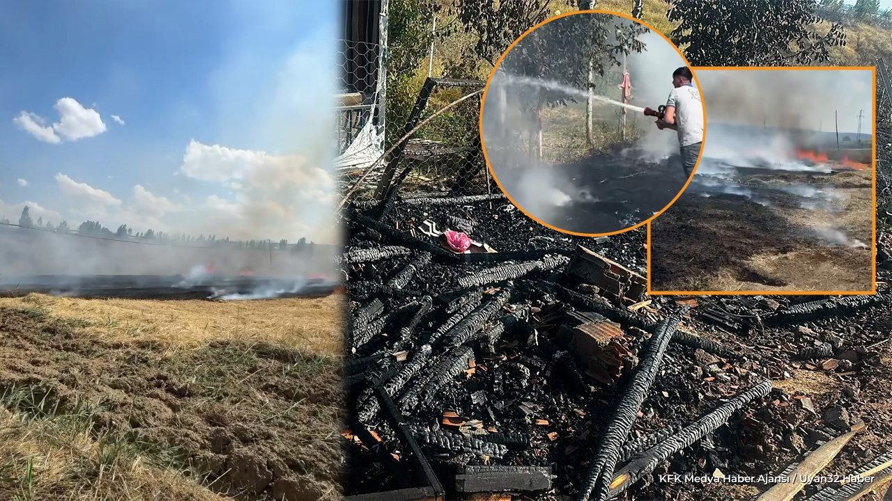 Yalvaç'ta Yangın Paniği! Ekipler Hızla Müdahale Etti