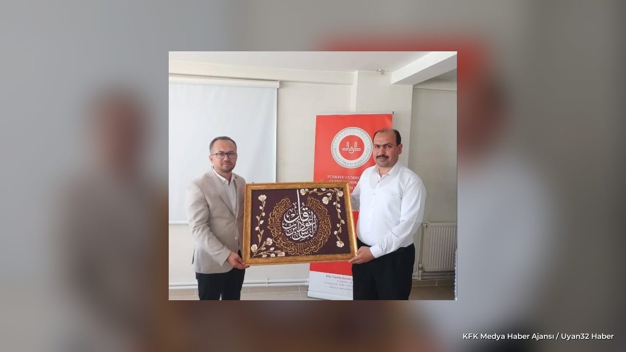 Yalvaç'ta Din Görevlilerine Ödül Töreni