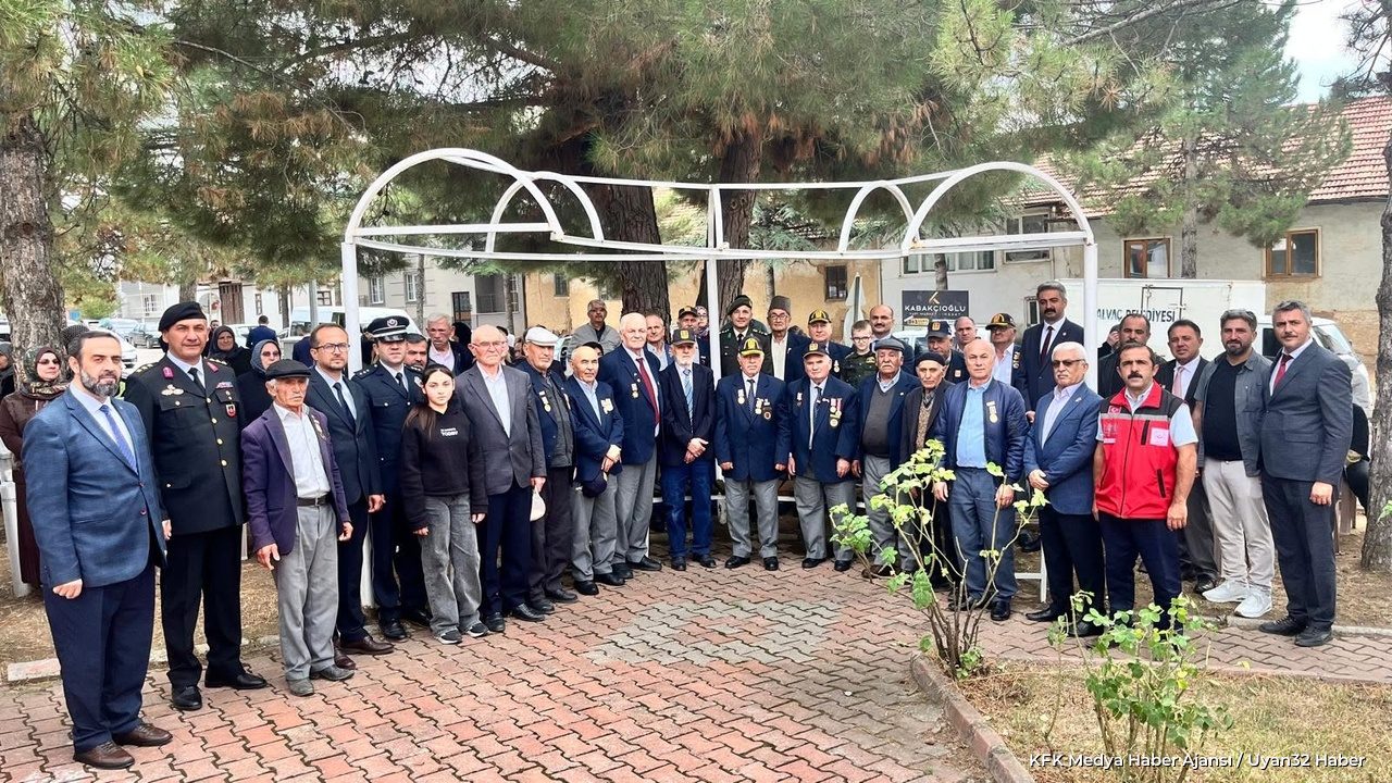 Yalvaç'ta Gaziler Günü Kutlaması