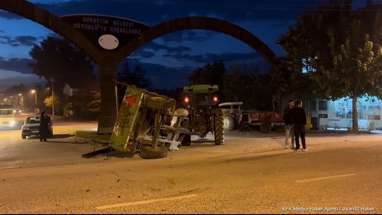 Yalvaç’ta Otomobil Traktörün Römorkuna Çarptı: 1 Yaralı - Detay 3