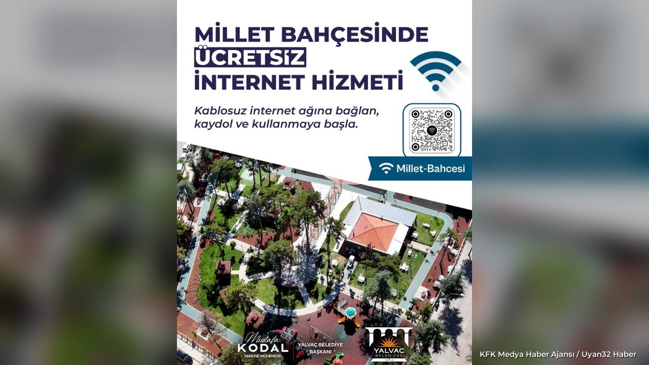 Yalvaç'ta Ücretsiz İnternet Dönemi - Detay 2