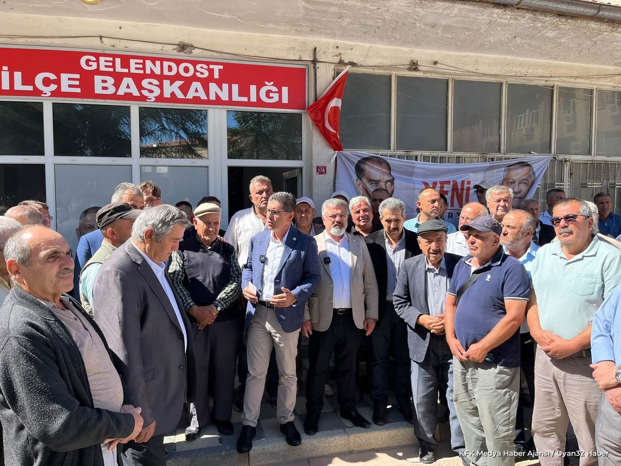 Gelendost'ta Yeni Parti Bürosu Açıldı