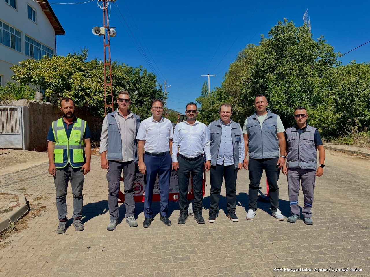 Yenişarbademli'de Doğalgaz Çalışmaları Başladı: İlk Kazma Vuruldu - Detay 4