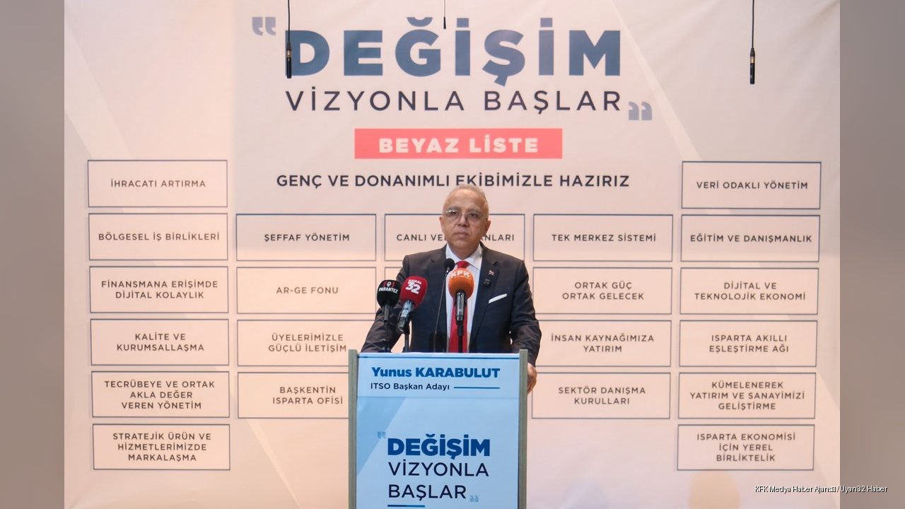 Yunus Kababulut, ITSO Başkanlığına Aday: