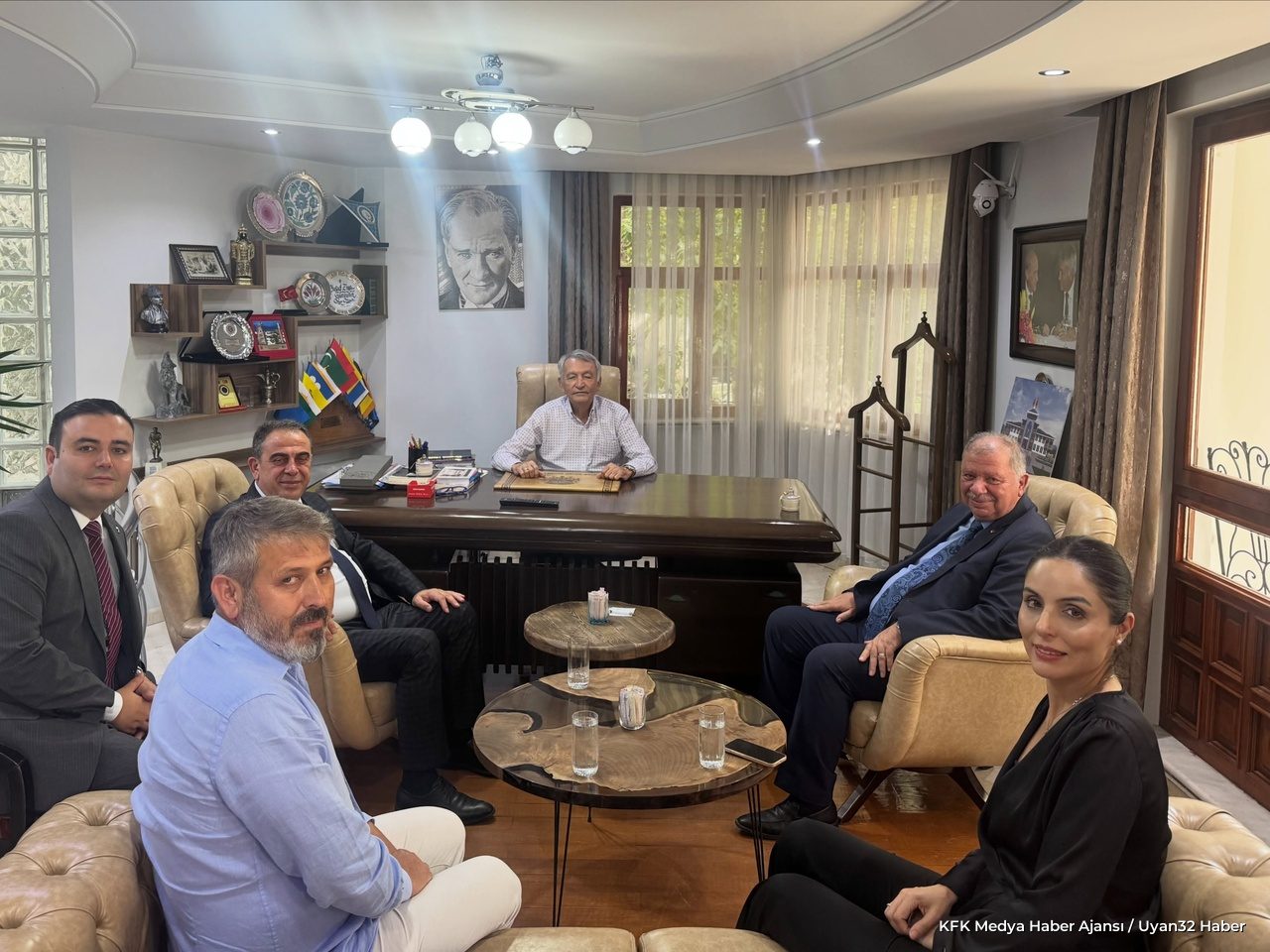 Yusuf Ziya Günaydın'dan ITSO Başkanı Metin Çelik'e Tebrik
