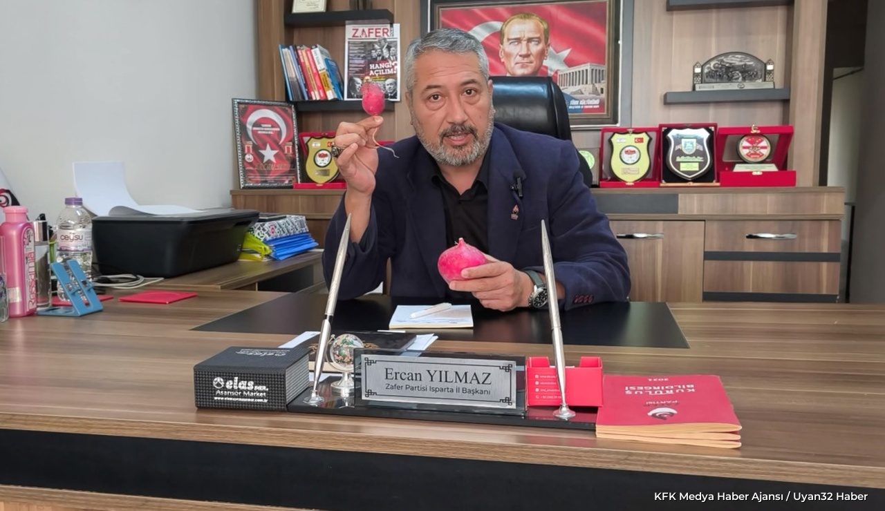 Zafer Partisi Isparta İl Başkanı Yılmaz'dan Turplu Fon Tepkisi
